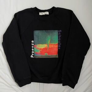 Amazing Proenza Schouler PSWL graphic sweatshirt 🌀 size S. Haven’t seen this !